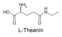 Structural formula theanine